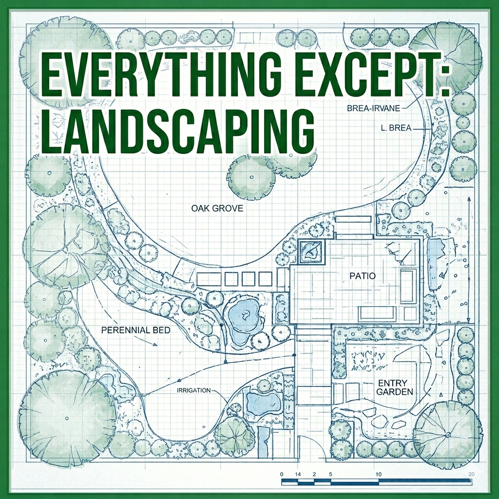 Everything Except: Landscaping